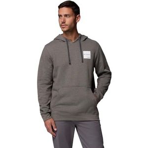 Columbia - Trek Hoodie - Grijs - Heren - Katoenrijke Jersey - Avontuurlijke Stretch
