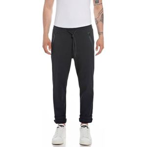 Replay Herenbroek met trekkoord, Blauw 087, 34W / 32L