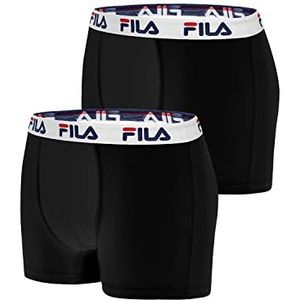 Fila FU5016/2 Man Boxer XXL Underwear 200 Black, Mens