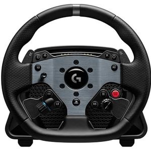 Logitech G PRO Racing Wheel - Stuurwiel voor PC, PS4, PS5, Direct Drive-kracht van 11 Nm, ultrarealistische feedback, magnetische schakelpaddels, dubbele koppeling, PRO-knopindeling - Zwart