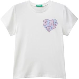 United Colors of Benetton T-shirt, Wit, 130