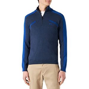 BOSS Heren Zurock Knitwear, Open Blue, XXL