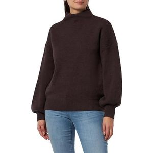 NAEMI Dames oversized gebreide trui 25825309-NA01, bruin, XS/S, bruin, XS/S