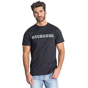 Gianni Kavanagh Black Hype Kavanagh T-shirt voor heren, Zwart, S