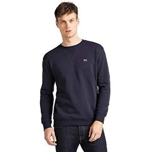 Lee Plain Crew Sweatshirt, voor heren, blauw (Midnight Navy Ma), XX-Large