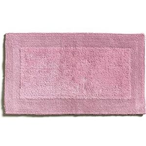 möve Loft badmat getuft 60 x 100 cm van 100% katoen, roze