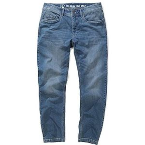JP 1880 Heren grote maten grote maten herenkleding L-8XL jeans, FLEXNAMIC®, rechte pasvorm, tot maat 72/36 796679, Denim Blauw, 48W x 34L