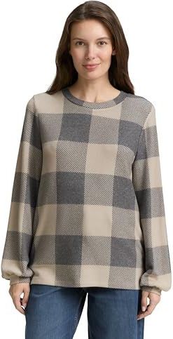 Tom Tailor - 1044923 - T-shirt - Cosy - Met Lange Mouwen