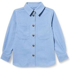 Blue Seven Meisjesblouse voor tieners, shaket, Middelblauw orig, 164 cm