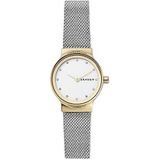 FREJA LILLE TWEE-TONE STALEN MESH HORLOGE