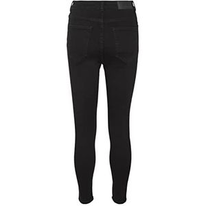 Noisy May Solid Jeans voor dames, denim, zwart, 25W x 32L