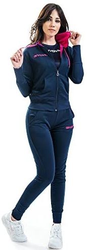 Givova - Lady - Trainingspak - Rood/Blauw