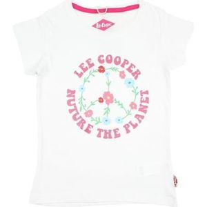 Lee Cooper Garçon T-shirt voor meisjes, VERT, groen, 14 Jaar