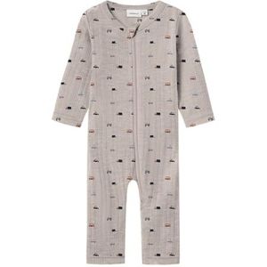 Name It - Needle - Slaappakje - 100% Merinowol - Lange Mouwen - Ritssluiting