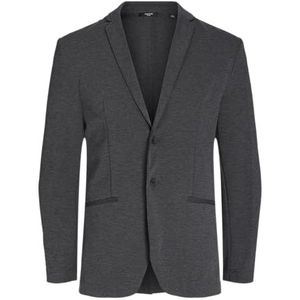 JACK&JONES PLUS Jprblabeck Sweat Blazer Pls Sakko, gemengd grijs, 3XL grote maten
