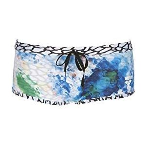 Arena M Upside Down Low Waist Shorts, heren, White-Multi, 105