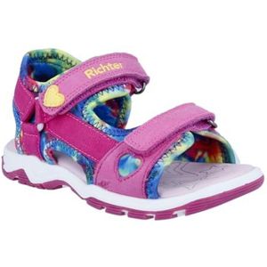 Richter Kinderschuhe Leonie Sandalen, fuchsia, 22 EU, fuchsia, 22 EU