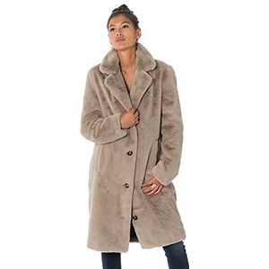 Oakwood Cyber Damesmantel, beige (donkerbeige 0625), XL