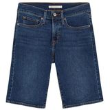 LEVI'S Bermuda - Blauw - Stretch-Denim
