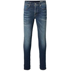 SELECTED HOMME Heren jeansbroek, blauw (medium blue denim), 38W x 34L