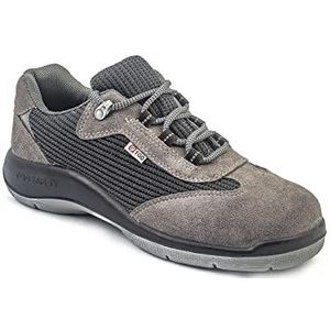 Security Line Lagan S1P Ci SRC Veiligheidsschoen met glasvezel kap, antistatisch, licht, voor heren, industrieel gebruik, Zwart, 36 EU