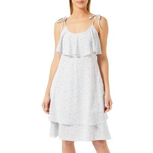 Sookie Damesjurk met volant 12522866-SO01, ROSA, XS, Jurk met volant, XS