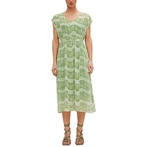 comma Dames korte jurk, 74C6 groen, 34