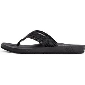 Tommy Hilfiger - Molded Hilfiger Web - Teenslippers - Zwart - 100% Polyester