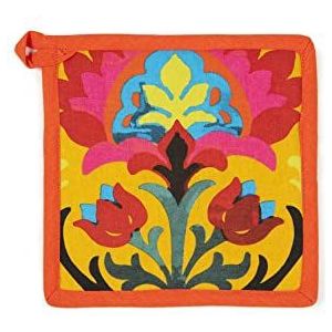 Excelsa New Delhi keukenhandschoen, 20 x 20 cm, voering 100% katoen, vulling van polyester