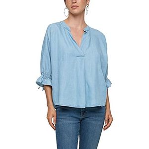 s.Oliver Damesblouse, blauw, XS