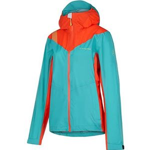 La Sportiva Discover Jkt W Lagoon/Cherry Tomato Damesjas