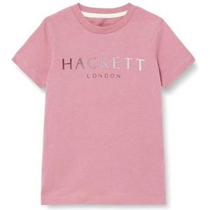 Hackett London Hackett T-shirt voor jongens, Roze (Roze), 5 jaar