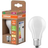 OSRAM LED-lamp in de vorm van een Classic A100-gloeidraad, 7,2 W, E27, mat, 1521 lm, mat glas, voor studeerkamer, keuken, hal, woonkamer, standaard fitting