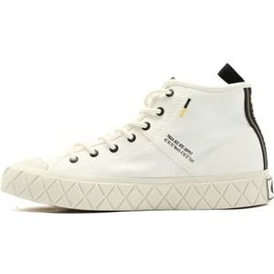 Palladium Uniseks sneakers voor volwassenen, mid Palla Ace Mid Supply, Star White 78570 116, 39 EU