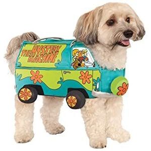 Rubie's Officieel Scooby DOO Mystery Machine-kostuum voor honden, maat L, hals tot staart 56 cm, borst 51 cm