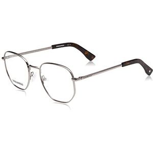 DSQUARED2 D2 0054 bril, Ruthenium, 52 voor heren, Ruthenium