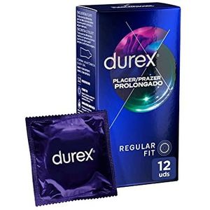 Durex Durex condooms voor langer plezier, met brandvertragende werking, 12 condooms, condooms, verlengd plezier, met vlameffect, in totaal 12 condooms