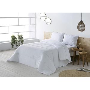 Wit dekbed 400 g/m², 180 x 220 cm, voor bed 105 cm