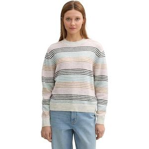 Tom Tailor Denim - Gebreide Pullover - Regular Fit - Met Streepmotief