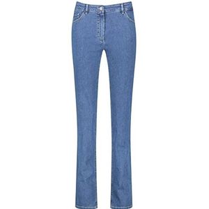 GERRY WEBER Edition Dames Straight Fit Jeans, Blue Denim, 36