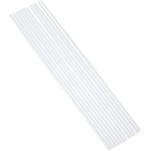 DECORA 9260155 12-delig pakket taartsteunen uit PP NIEUW Ø 4 MM X 30 cm, plastic, wit