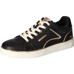 MUSTANG Dames 1300-314 sneakers, 36 EU, zwart, 36 EU