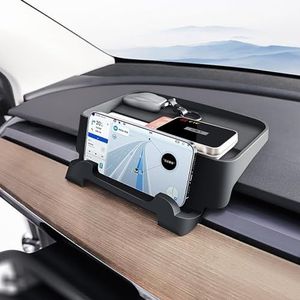 topfit voor Tesla Model Y Model 3 Instrument Panel Lade Organizer Telefoon Houder Zonnebril Mount voor Tesla Interieur Accessoires