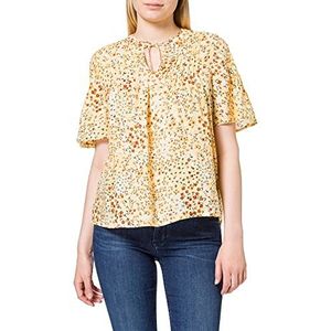 s.Oliver Damesblouse, Zonlicht Geel Aop, 46