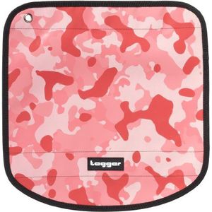 Tagger Flap Crew - Camo Pink PIPR 5001-410293-PIPR Unisex - Volwassenen Messengerbags, 30x22x10 cm (B x H x D), roze/pipr (roze) - 5001-410293-PIPR_PIPR