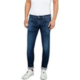 Replay heren Jeans Anbass Hyper Cloud, blauw (Dark Blue 0072), 33W / 34L