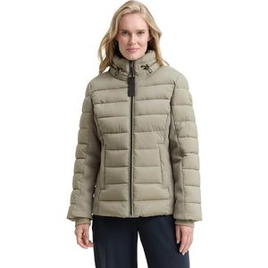 TOM TAILOR Dames 1048287 jas, 10678-Smoked Olive, XXL, 10678 - Smoked Olive, XXL