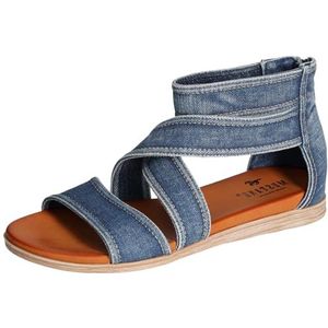 MUSTANG 1424-806 damessandalen, jeansblauw, 36 EU