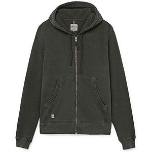 HKT by Hackett London hkt fzip hoodie heren sweatshirt, grijs (charcoal 987), XL