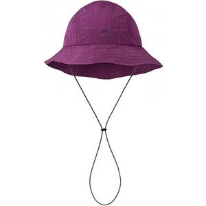 BUFF Go Bucket Hat Purper Unisex Volwassenen Maat L/XL